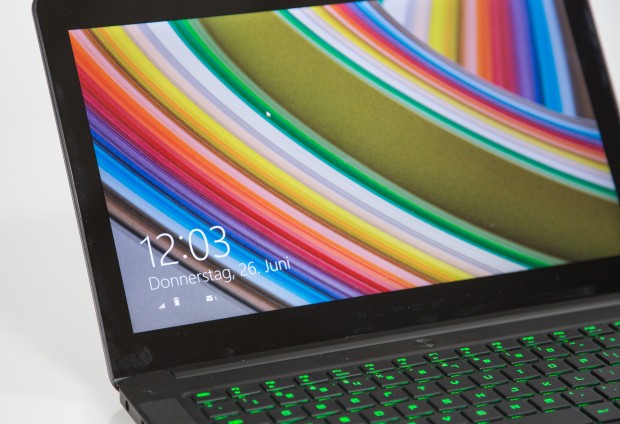 Das neue IPS-Touch-Display mit QHD+